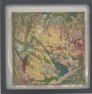 Ilschen (25 x 25cm) im 3D Rahmen