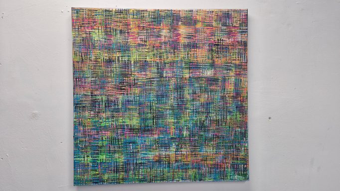 Katherine Johnson (80 x 80cm)